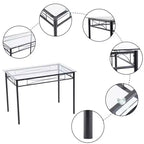 Table de salle à manger 4 personnes à quatre pieds