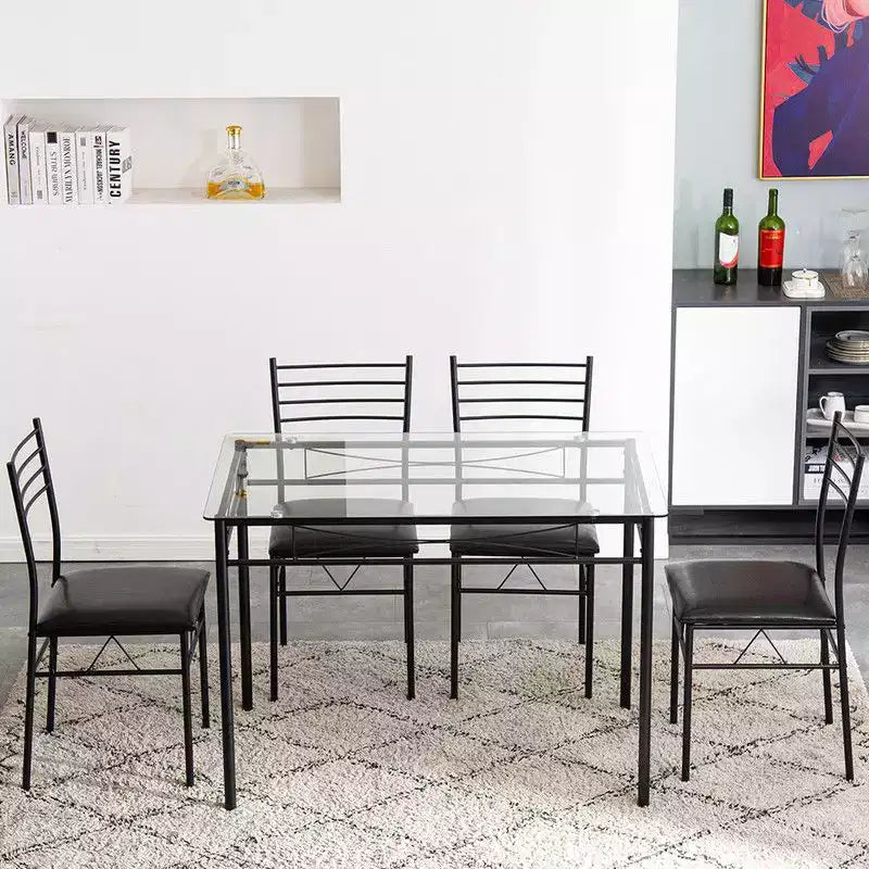 Table de salle à manger 4 personnes à quatre pieds