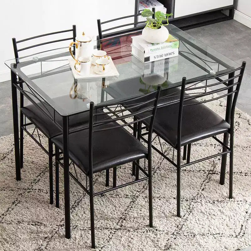 Table de salle à manger 4 personnes à quatre pieds