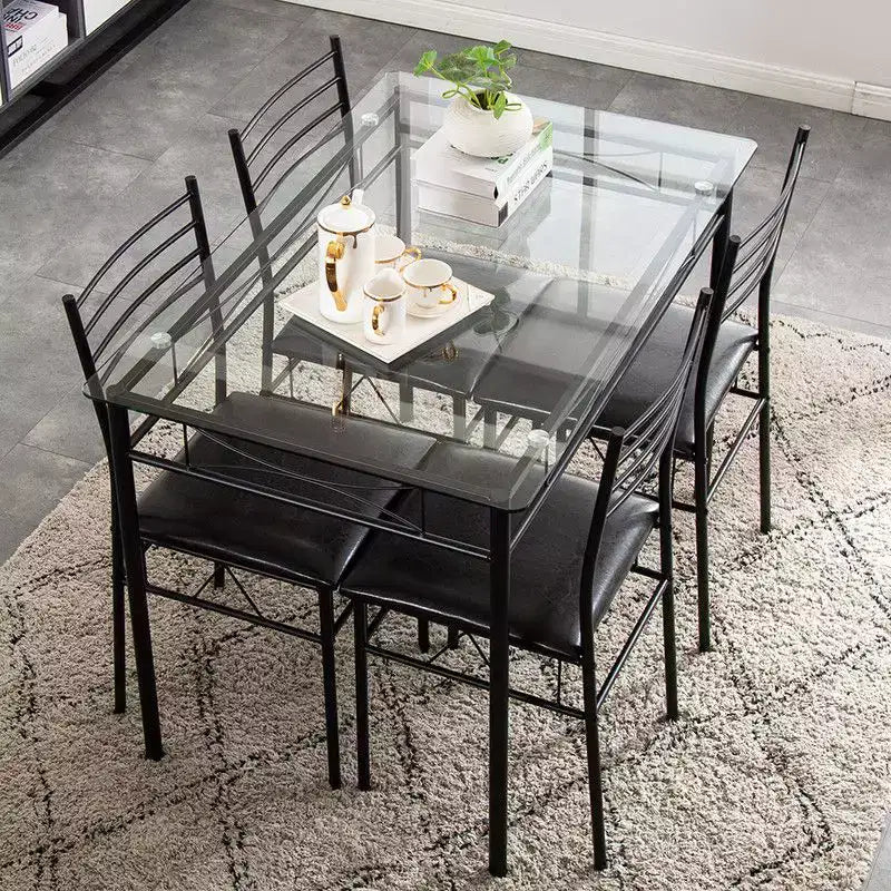 Table de salle à manger 4 personnes à quatre pieds