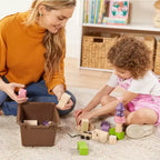 Meuble de rangement 12 casiers et 15 bacs à façade ouverte, 3x4, Meuble pour enfants