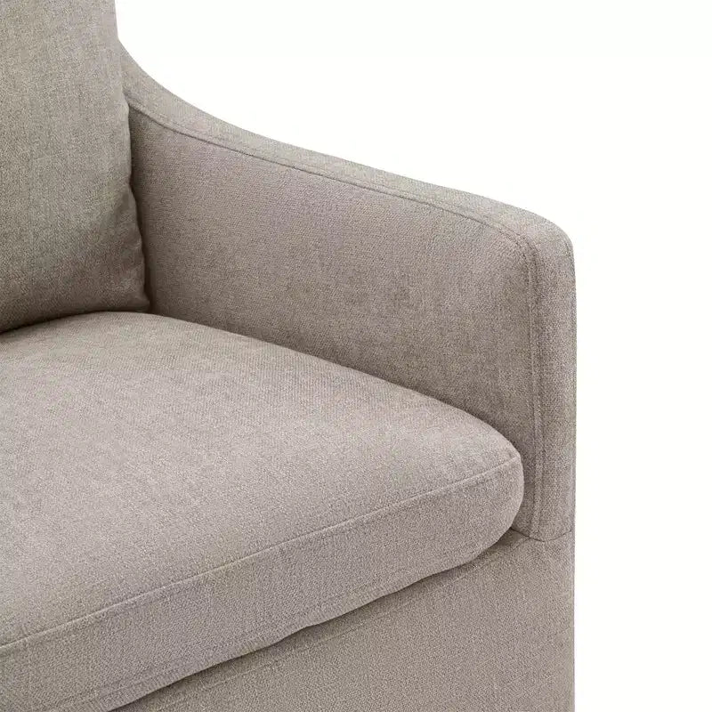 Chaise de salle à manger moderne avec roulettes, aucun assemblage requis