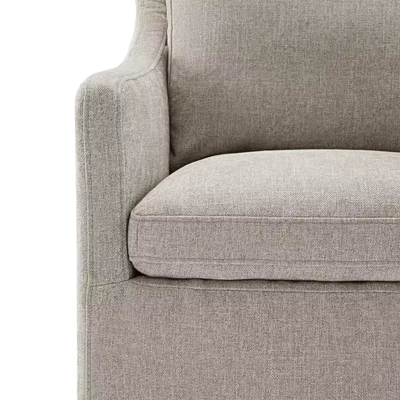 Chaise de salle à manger moderne avec roulettes, aucun assemblage requis