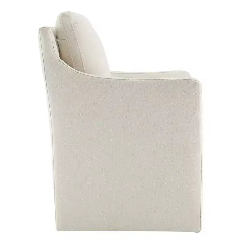 Chaise de salle à manger moderne avec roulettes, aucun assemblage requis