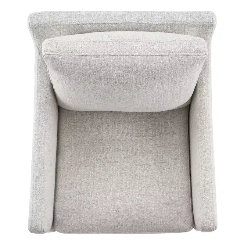 Chaise de salle à manger moderne avec roulettes, aucun assemblage requis