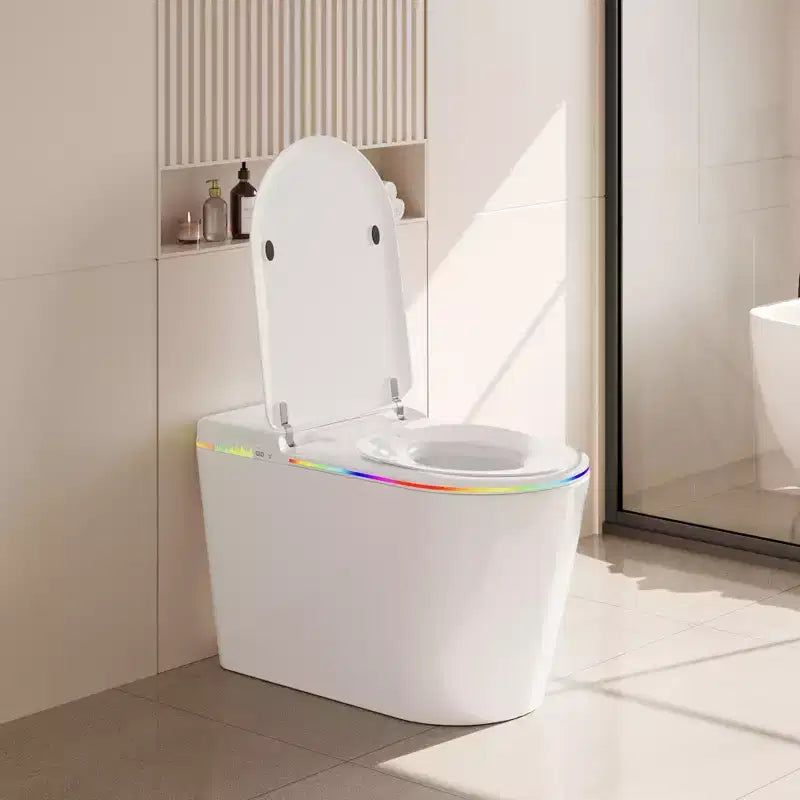 Toilette intelligente, Douchettes féminines, Buse amovible, Couvercle mousse, Bâtonnet parfumé