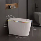 Toilette intelligente, Douchettes féminines, Buse amovible, Couvercle mousse, Bâtonnet parfumé