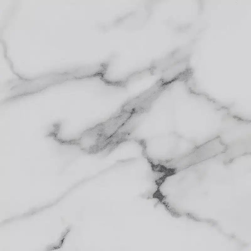 Table d'appoint rectangulaire en métal blanc de 64,7 cm de hauteur - 1 pièce