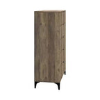 Commode 5 tiroirs (Verrouillage) - Chêne noueux