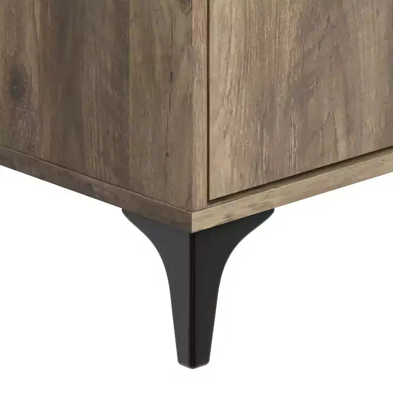 Commode 5 tiroirs (Verrouillage) - Chêne noueux