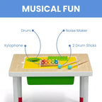 Table sensorielle Jeu et Découverte avec instruments de musique