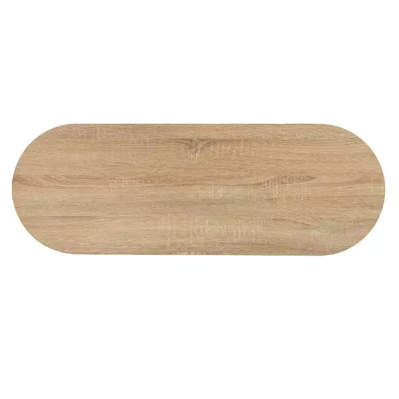 Table de bar/à vin avec rangement pour verrerie - Naturel