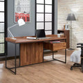 GDFStudio Pampas Modern Metal and Wood Rectangular Writing Desk