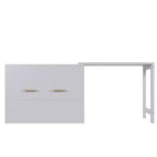 Lit escamotable mural simple avec bureau à position réglable, lit commode escamotable avec coussin pliable pour chambre d'amis