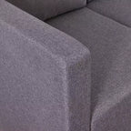 Lit escamotable double/simple avec canapé, Lit mural avec coussin, Lit escamotable avec étagères pour Chambre à coucher, Chambre d'amis, Petite pièce, Blanc