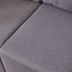 Lit escamotable double/simple avec canapé, Lit mural avec coussin, Lit escamotable avec étagères pour Chambre à coucher, Chambre d'amis, Petite pièce, Blanc