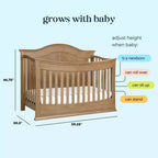 Lit de bébé convertible 4-en-1
